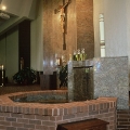 Baptismal Font and Steps